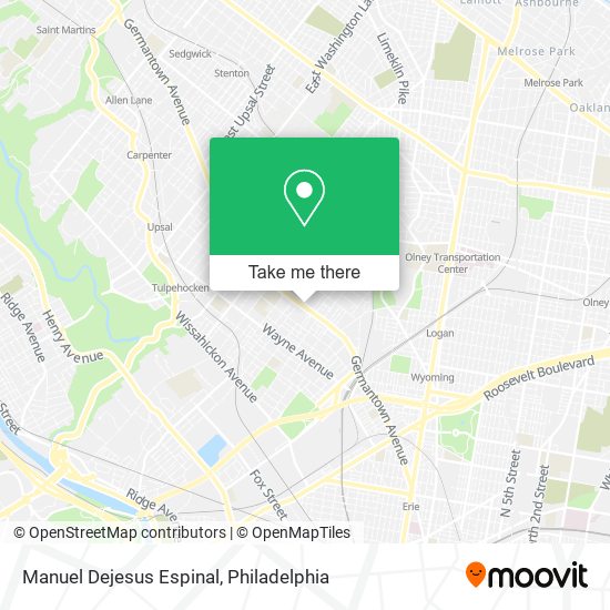 Manuel Dejesus Espinal map
