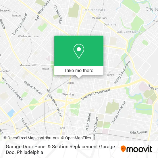 Garage Door Panel & Section Replacement Garage Doo map