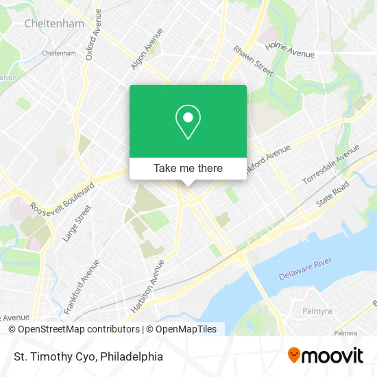St. Timothy Cyo map
