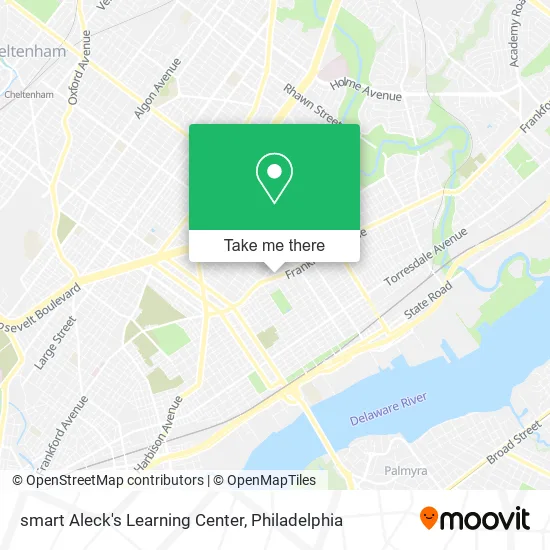 smart Aleck's Learning Center map