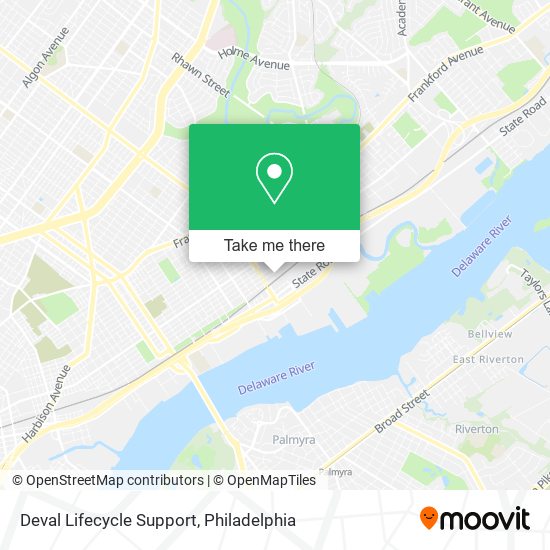 Deval Lifecycle Support map