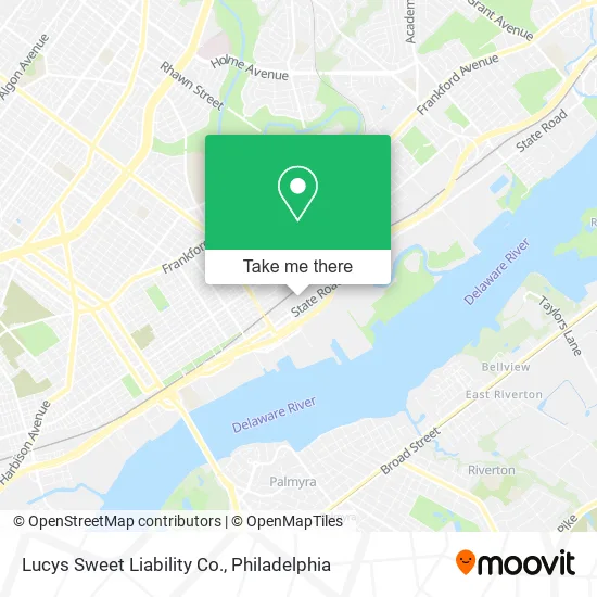 Lucys Sweet Liability Co. map