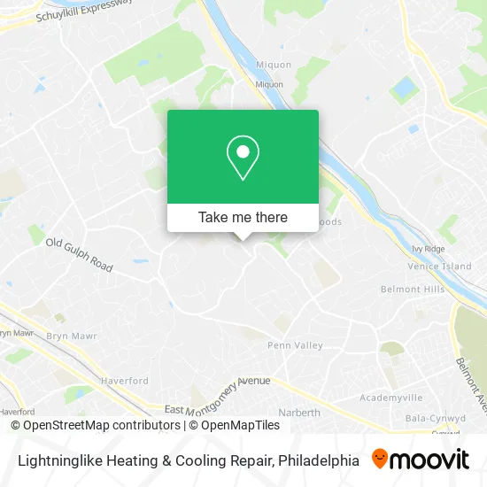 Lightninglike Heating & Cooling Repair map