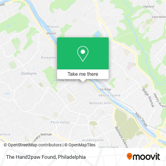 Mapa de The Hand2paw Found