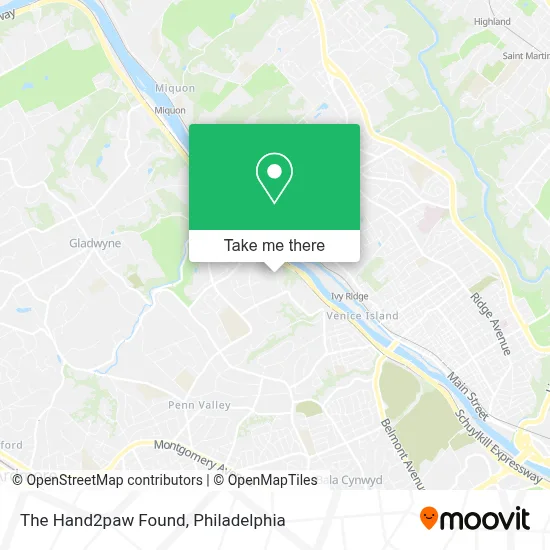 The Hand2paw Found map