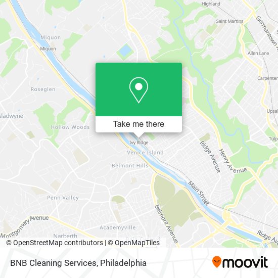 BNB Cleaning Services map