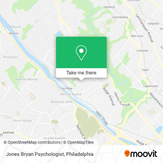 Mapa de Jones Bryan Psychologist
