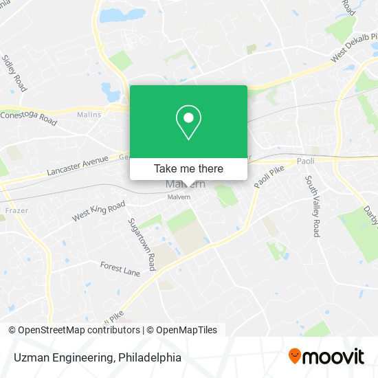 Mapa de Uzman Engineering