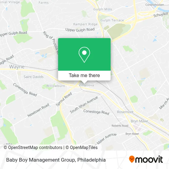 Baby Boy Management Group map