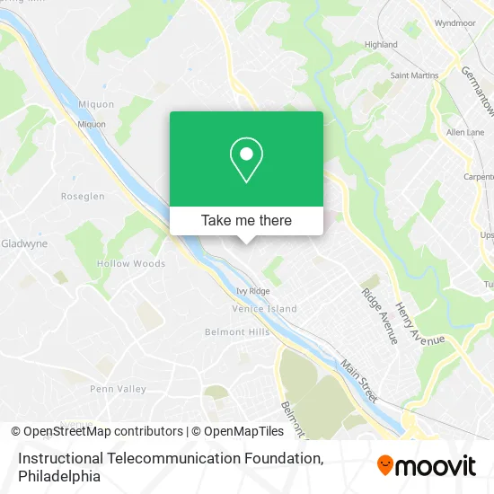 Instructional Telecommunication Foundation map