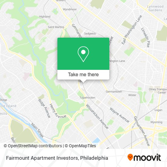 Fairmount Apartment Investors map