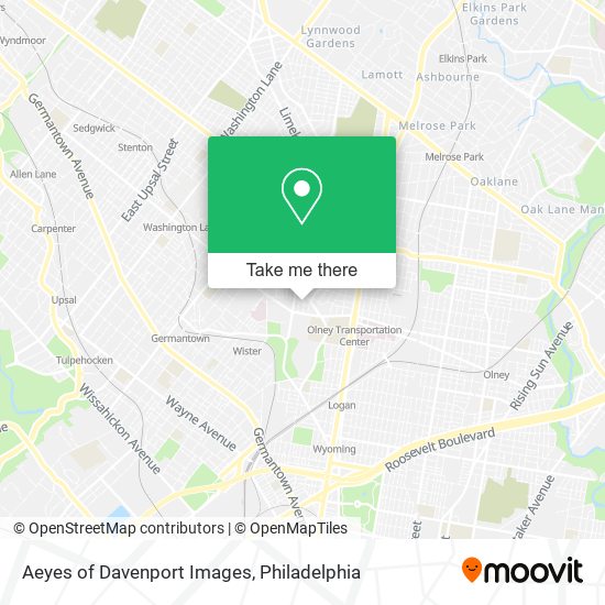 Aeyes of Davenport Images map