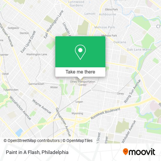 Paint in A Flash map