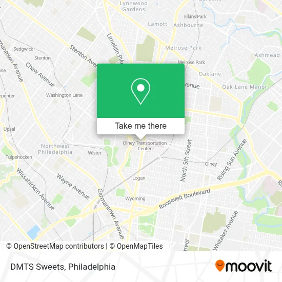 DMTS Sweets map