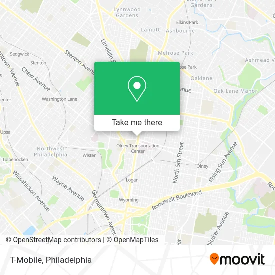 T-Mobile map