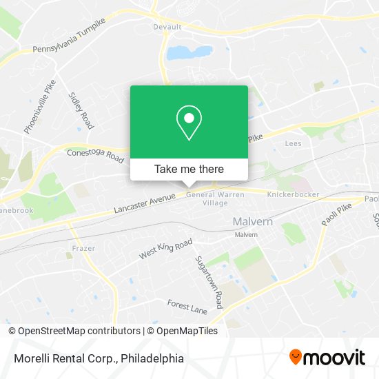Morelli Rental Corp. map