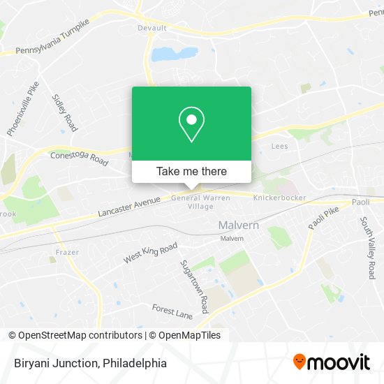 Mapa de Biryani Junction
