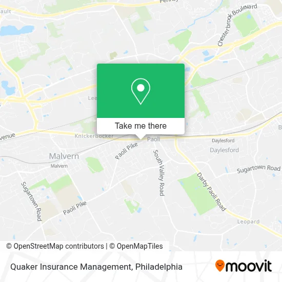 Quaker Insurance Management map