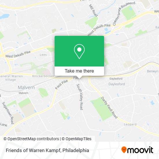 Mapa de Friends of Warren Kampf