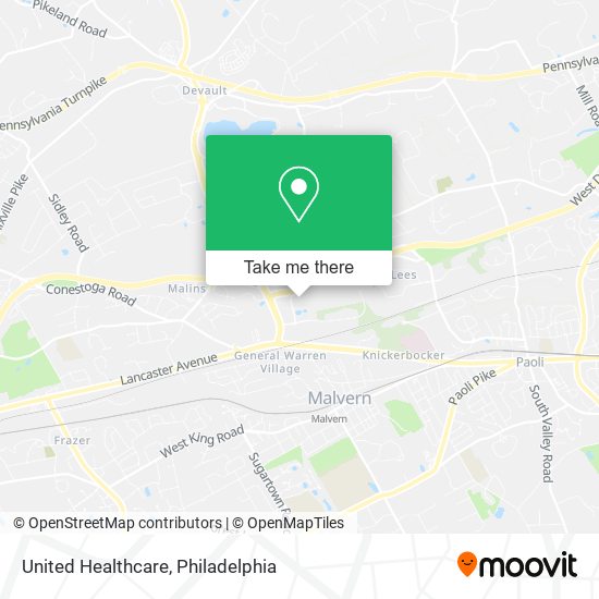 United Healthcare map