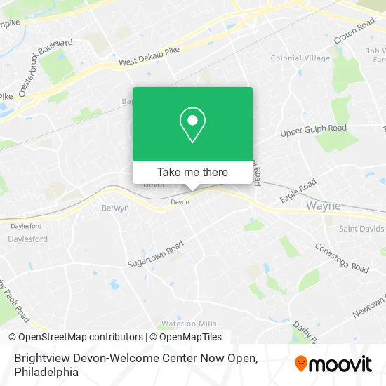 Brightview Devon-Welcome Center Now Open map