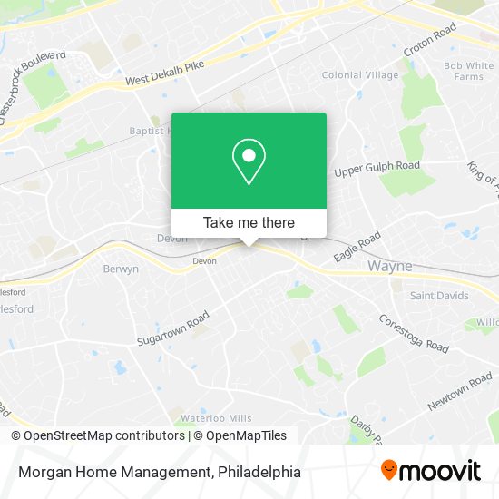 Morgan Home Management map