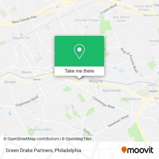 Mapa de Green Drake Partners