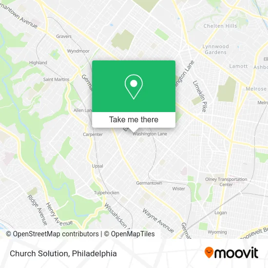 Church Solution map