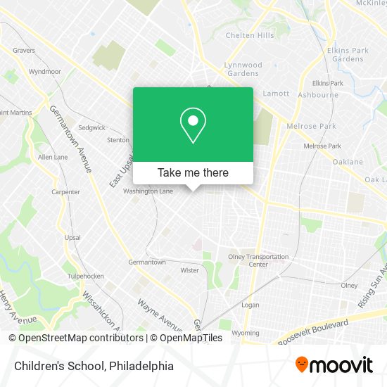 Children's School map