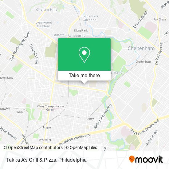 Takka A's Grill & Pizza map