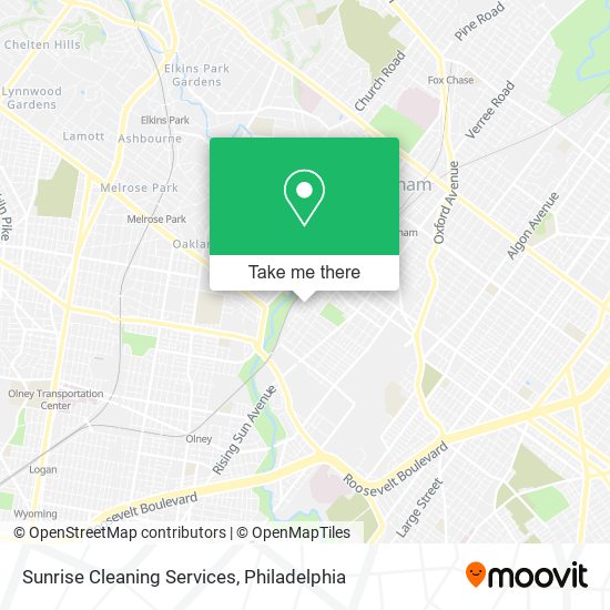 Sunrise Cleaning Services map
