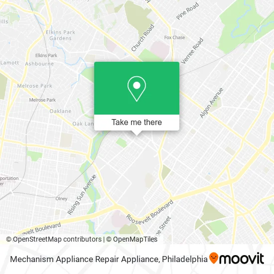 Mechanism Appliance Repair Appliance map