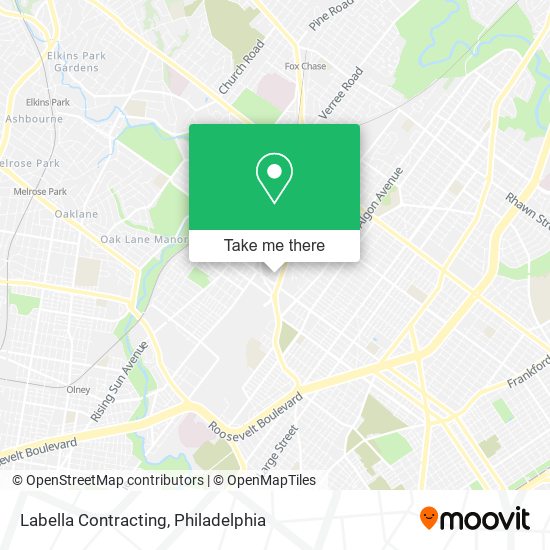 Mapa de Labella Contracting