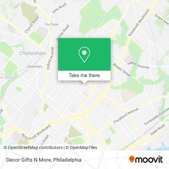 Decor Gifts N More map
