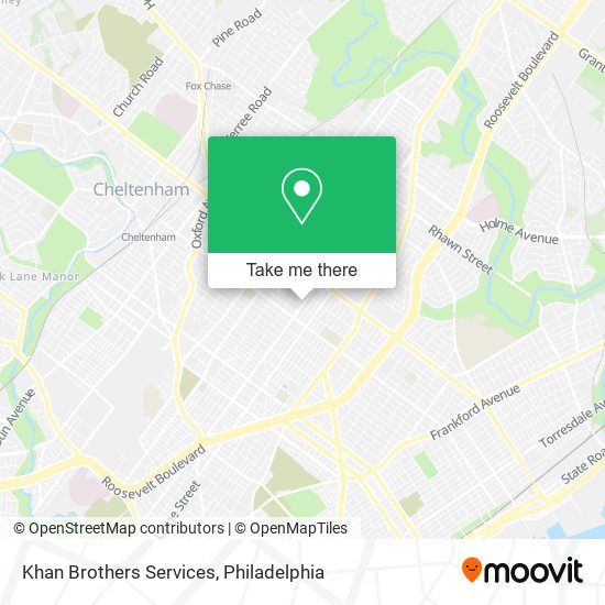 Mapa de Khan Brothers Services