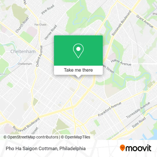 Mapa de Pho Ha Saigon Cottman