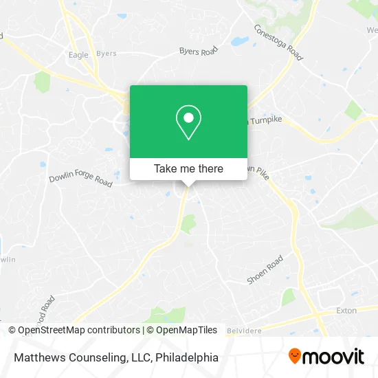 Matthews Counseling, LLC map