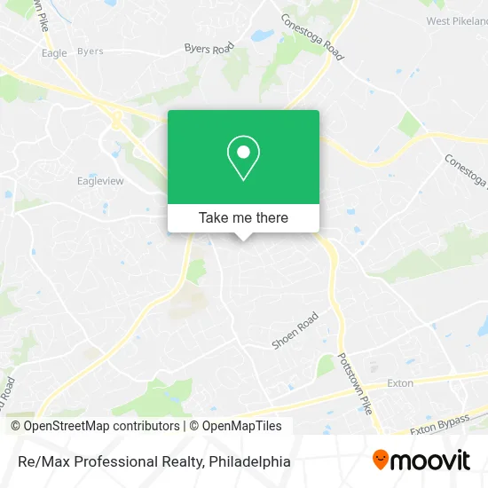 Re/Max Professional Realty map