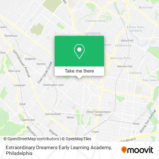 Extraordinary Dreamers Early Learning Academy map