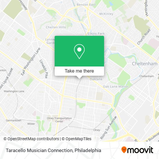 Mapa de Taracello Musician Connection