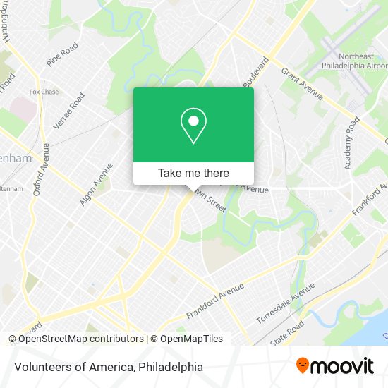 Volunteers of America map