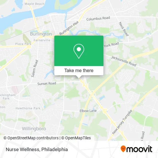 Mapa de Nurse Wellness