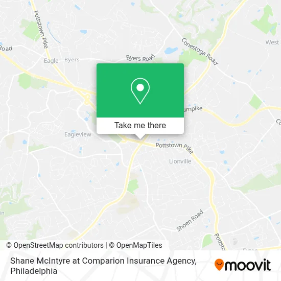Shane McIntyre at Comparion Insurance Agency map