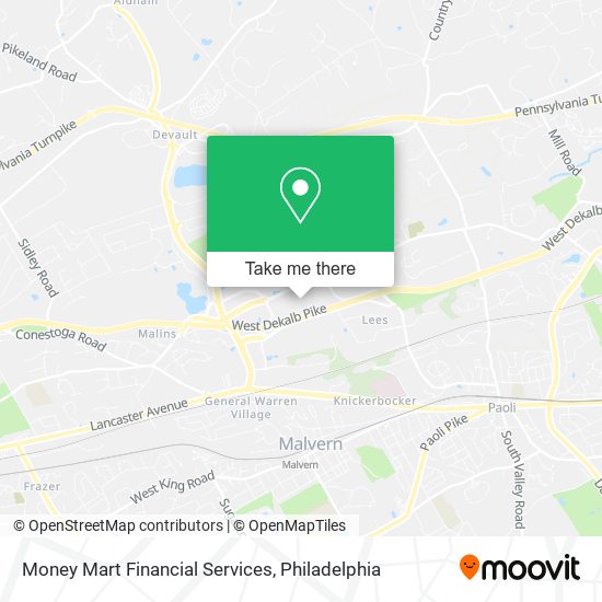 Money Mart Financial Services map
