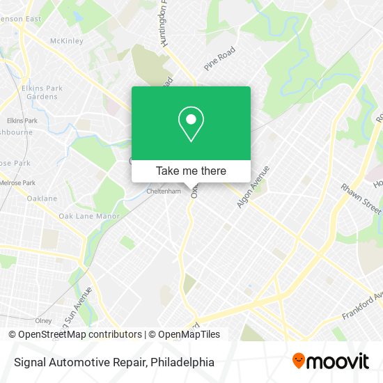 Mapa de Signal Automotive Repair