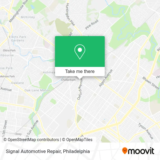 Signal Automotive Repair map
