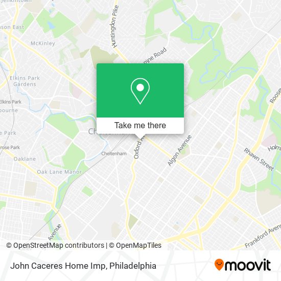 John Caceres Home Imp map