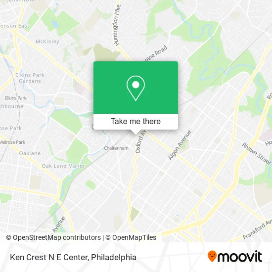 Ken Crest N E Center map