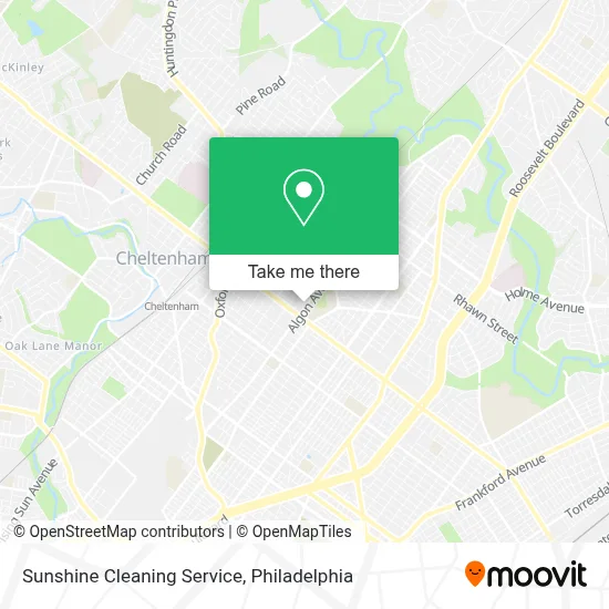 Sunshine Cleaning Service map