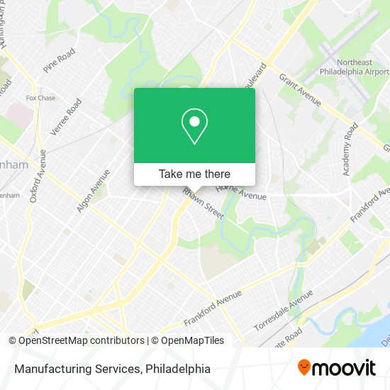 Mapa de Manufacturing Services